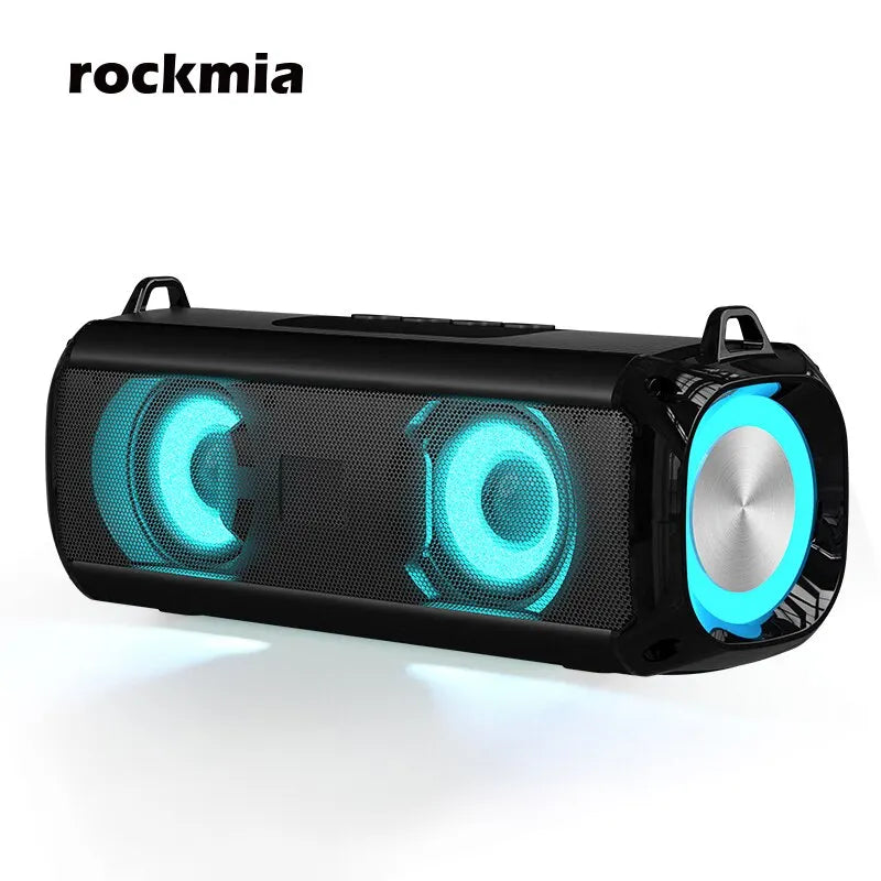 Rockmia Portable Wireless Bluetooth Speaker EBS-045 BT 5.0 RGB LED Lights