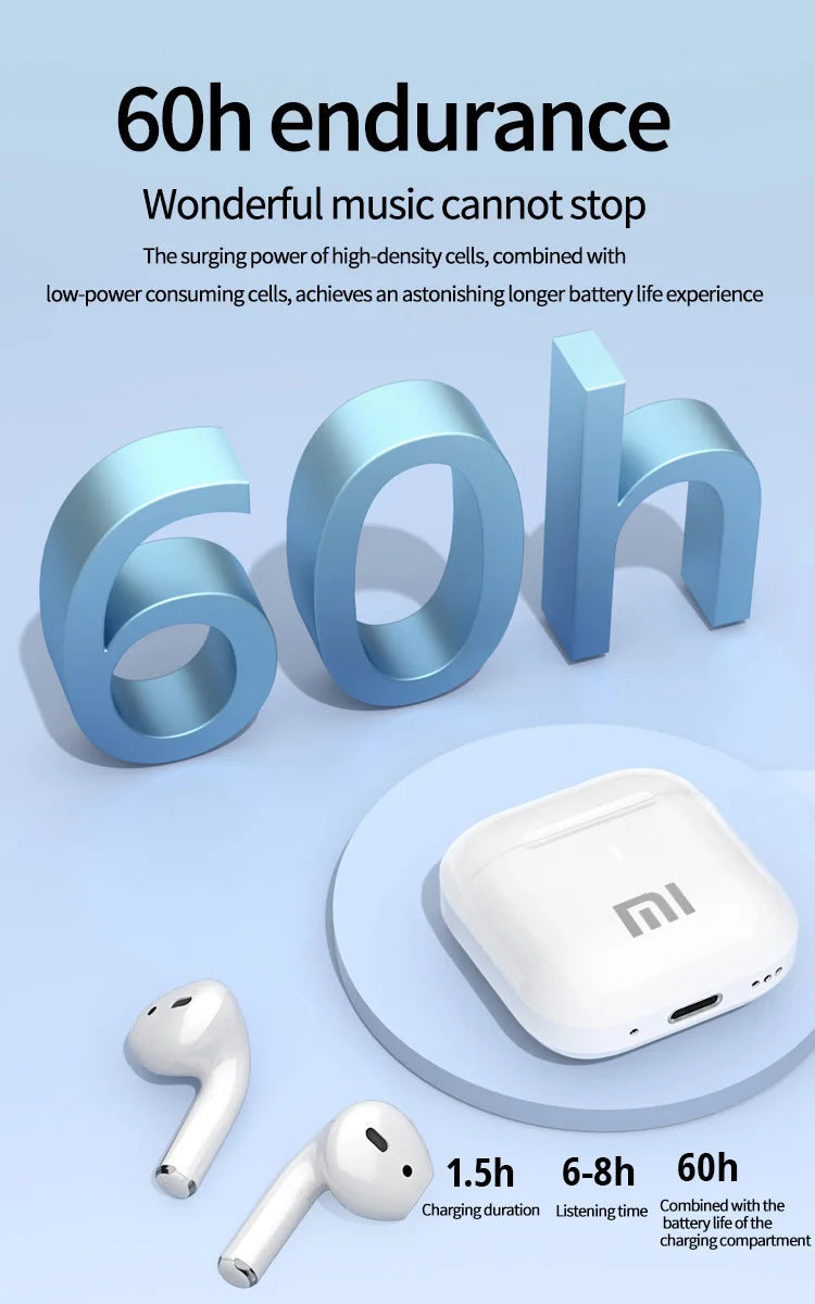 XIAOMI AP05 Bluetooth 5.3 HIFI Stereo Sound Earbuds with True wireless connectivity