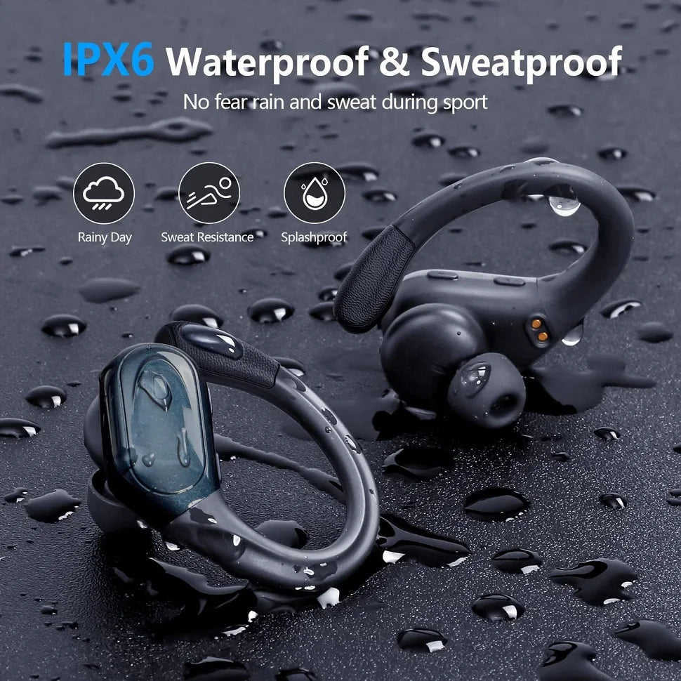 5.3 Earbuds with Bluetooth Fully Wireless Headphones with Mic Buttons