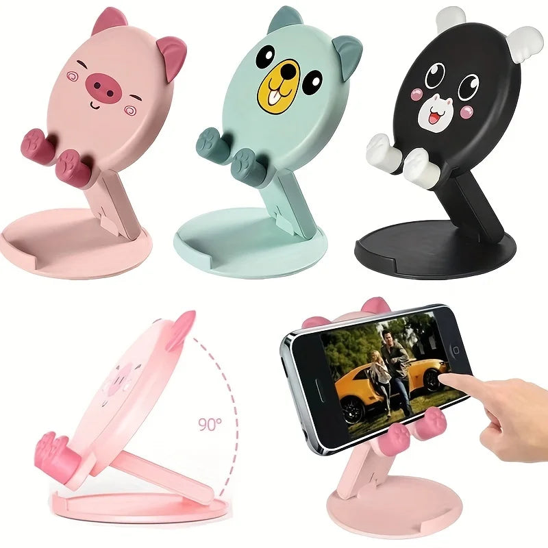 Desktop Cell Phone Stand Universal Adjustable Foldable Holder Stand For All Phone