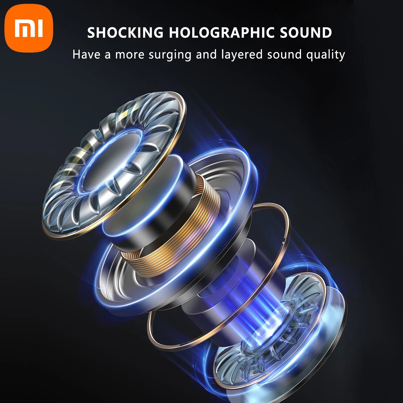 XIAOMI AP05 Bluetooth 5.3 HIFI Stereo Sound Earbuds with True wireless connectivity