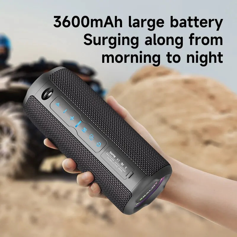 ZEALOT S49PRO Foldable Bluetooth Speaker - 20W, IPX6 Waterproof, Strong Sound Box, Bass Boost, Dual Pairing, Real Wireless