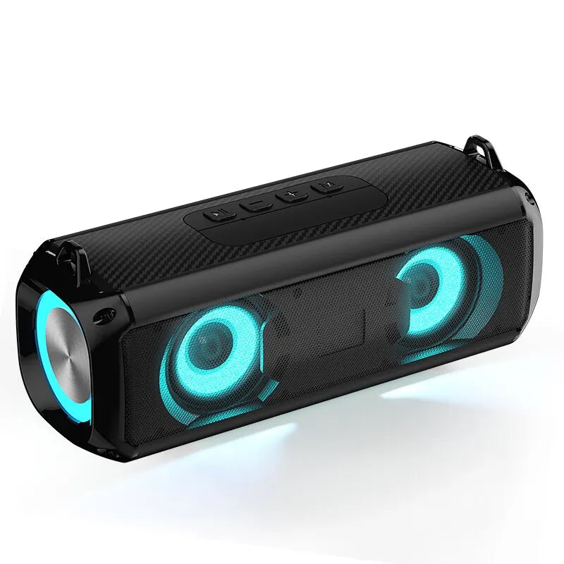 Rockmia Portable Wireless Bluetooth Speaker EBS-045 BT 5.0 RGB LED Lights