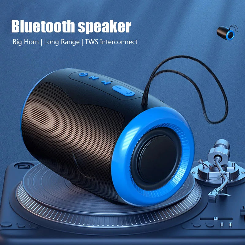 TSN-1 Portable Wireless Bluetooth Speakers with 5.3 Stereo FM/SD/USB Disk/Aux Modes Waterproof