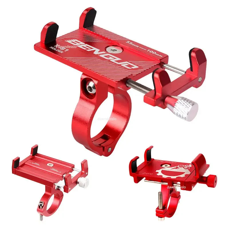 Bicycle Scooter Aluminum Alloy Mobile Phone Holder Mountain Bike Cycling