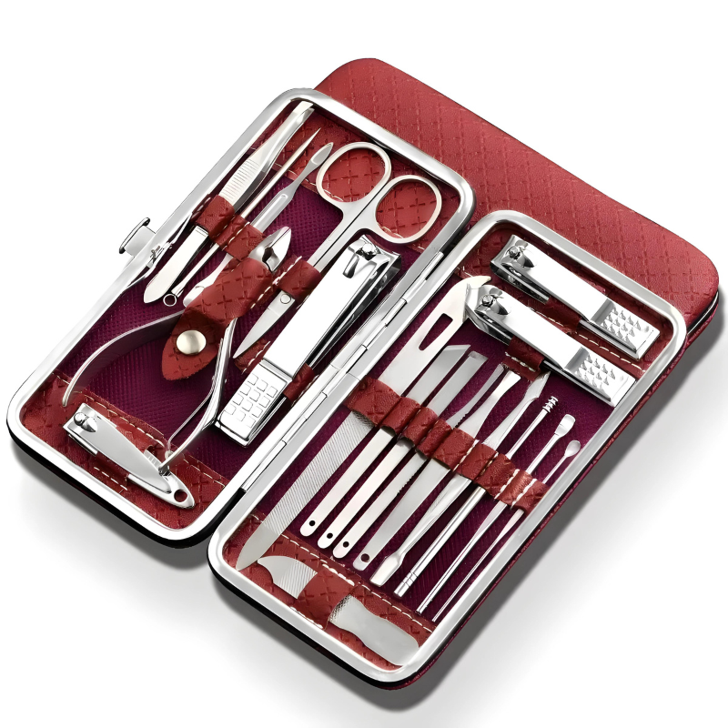 High Quality Nail File Nail Scissors Clipper Manicure Pedicure Kit Convenient to Use Manicure Set Sturdy for Travelling