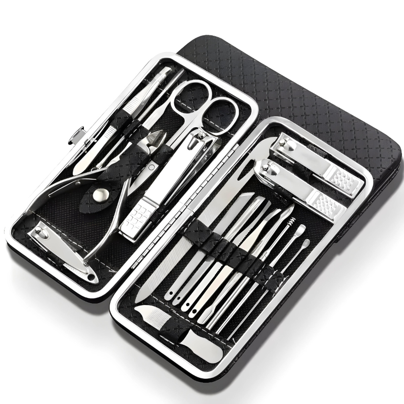 High Quality Nail File Nail Scissors Clipper Manicure Pedicure Kit Convenient to Use Manicure Set Sturdy for Travelling