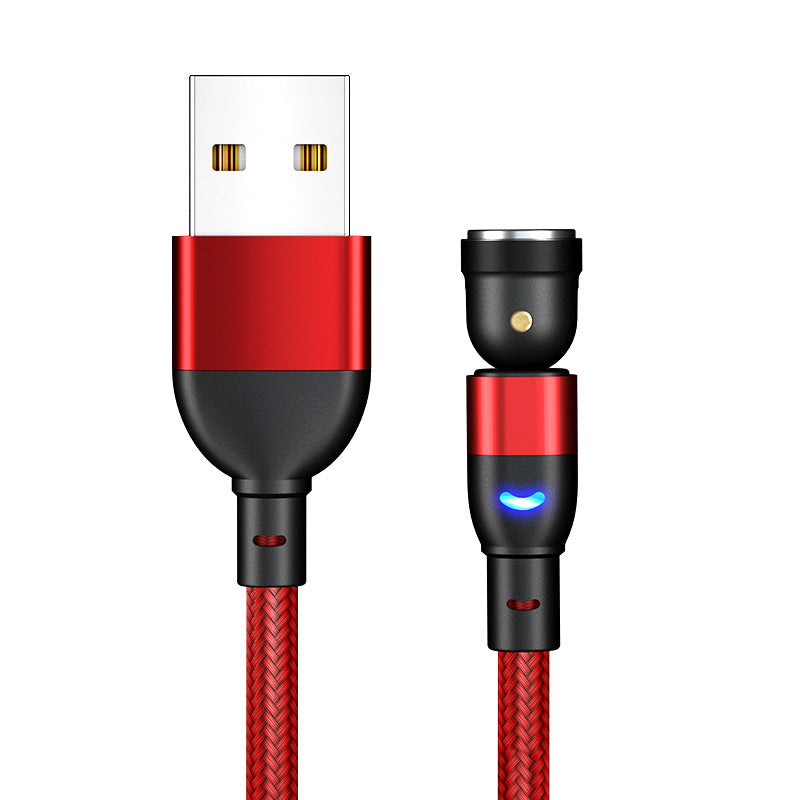 540° Rotating Three-in-One Magnetic Charging Cable